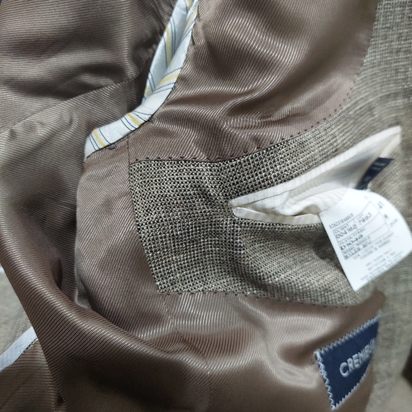 Cremieux Any Occasion Sports Coat Men's Size 41R Tan Two Button Classic Blazer - Picture 11 of 13
